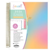 Blue Sky Livewell 2026 Weekly and Monthly Planner Calendar, January 2026 - December 2026, 7" x 9", Flexible Laminated Cover, Heavy Duty Binding, Colorful Premiu