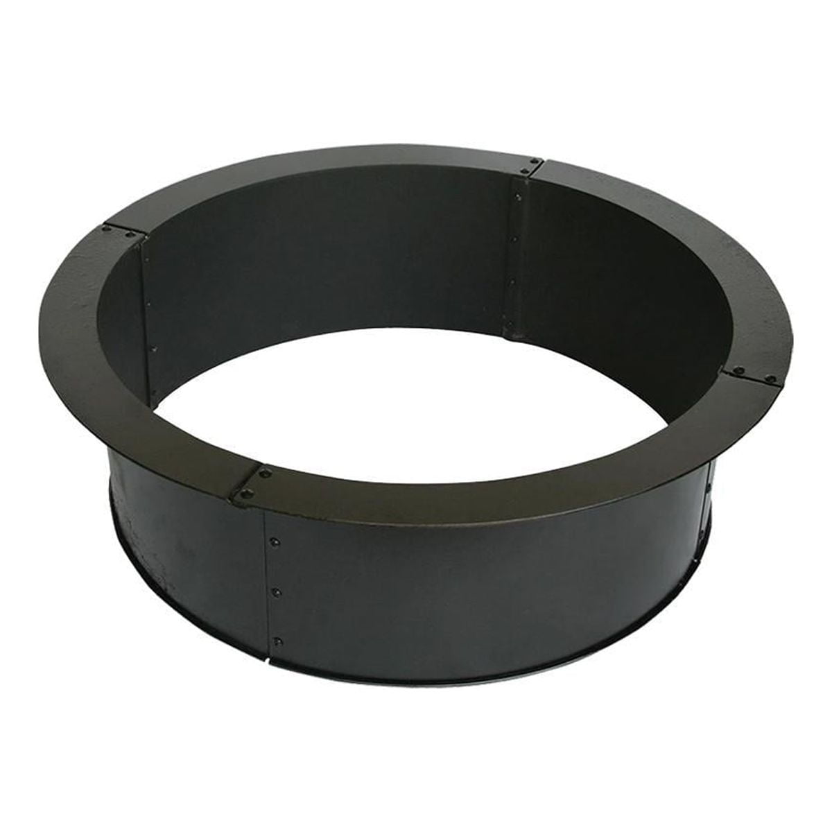 Blue Sky Outdoor Living 28" Round HeavyDuty Steel Fire Ring, Black