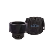 Blue Sky Outdoor Living Ridge Portable Steel Smokeless Fire Pit with Carrying Bag, Firewood and/or Wood Pellet Burning