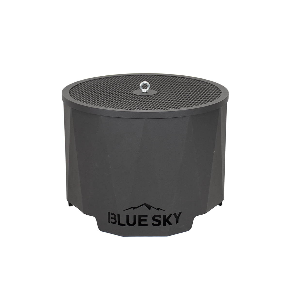 The Peak Smokeless Patio Fire Pit with Spark Screen and Screen Lift