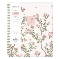 Blue Sky Rachel Parcell 2026 Weekly and Monthly Planner Calendar, January 2026 - December 2026, 8.5" x 11", Clear Pocket Cover, Durable Twin Wire Binding, Laminated Tabs, Pocket, Stickers, Cherie