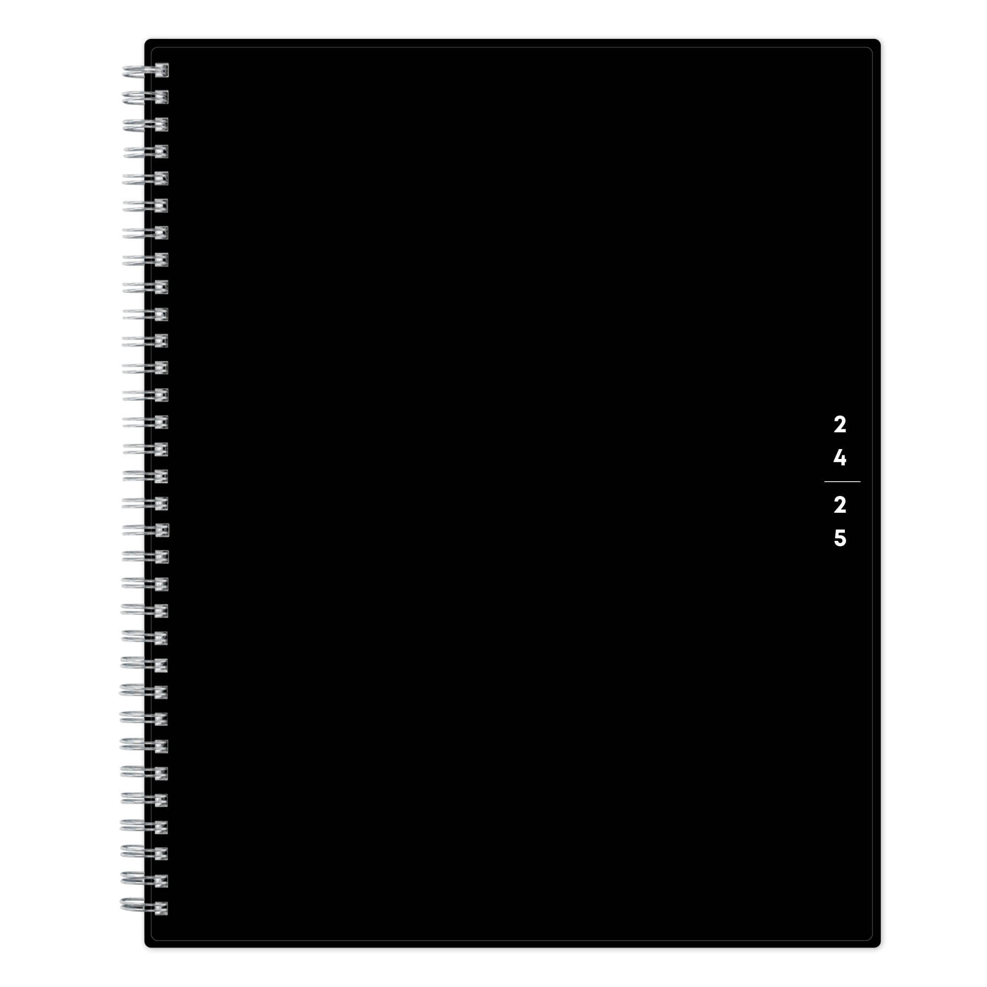 Blue Sky Teacher Academic Year Weekly/Monthly Lesson Planner 11 x 8.5 2024-2025