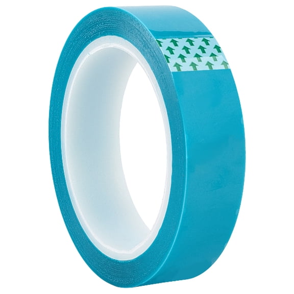 Blue Slick Tape 0.98 Inch X 164 Feet Transfer Film Transparent Adhesive PET Sliding Protection Non-Slip Drawer