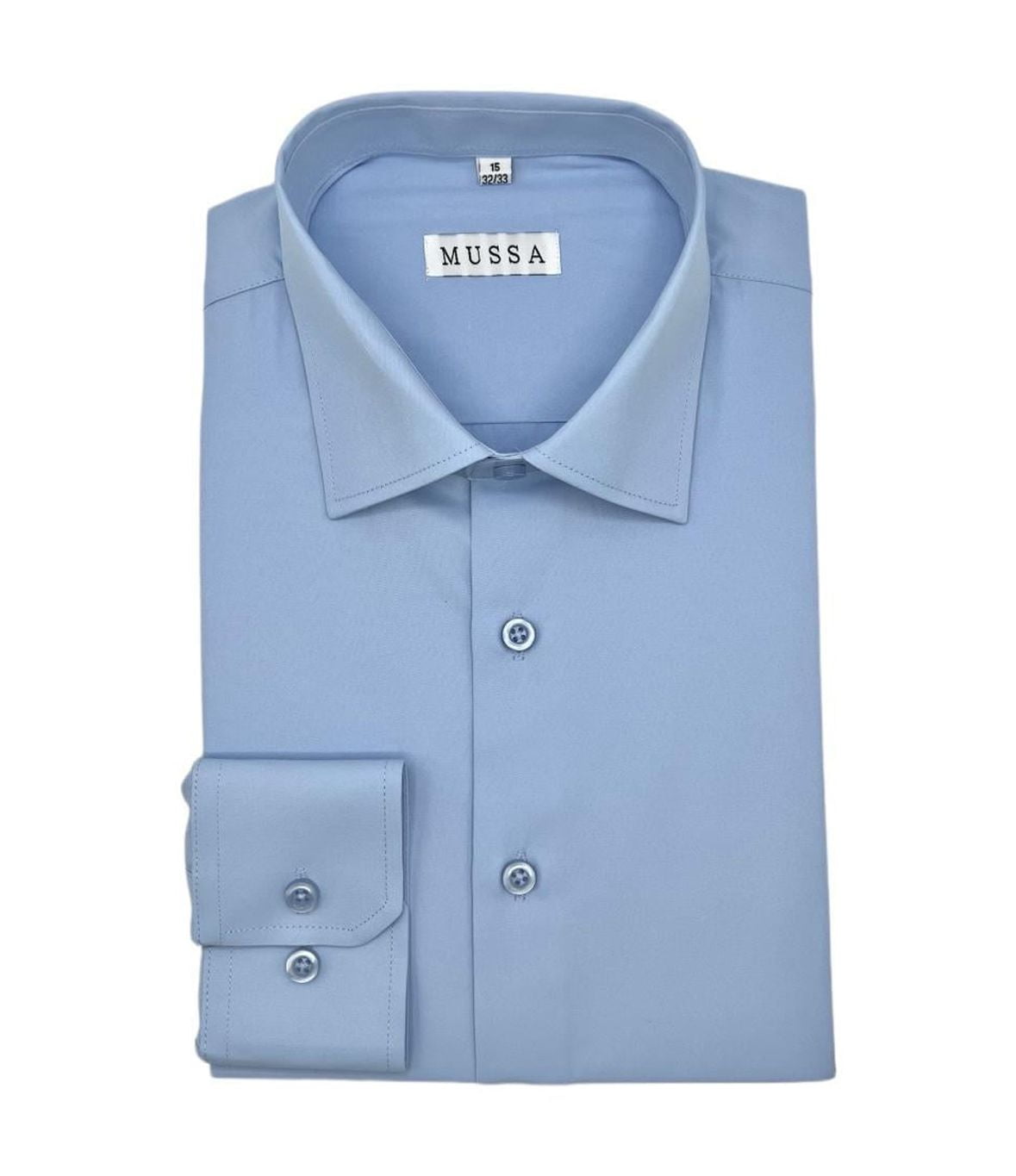 men's dress shirt 19 34/35 slim fit Blue, Slim Fit 19