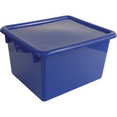 Blue Small Stowaway Box by Romanoff Products