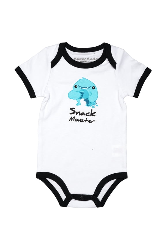 Blue Snack Monster Bodysuit