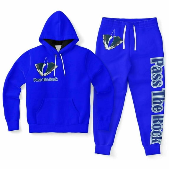Blue Sneaker Sweatpants Set