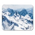 thumbnail image 1 of Blue Snow Alps Scenery from Schilthorn Murren Switzerland Mountain Peak Mousepad Mouse Pad Mouse Mat 9x10 inch, 1 of 3