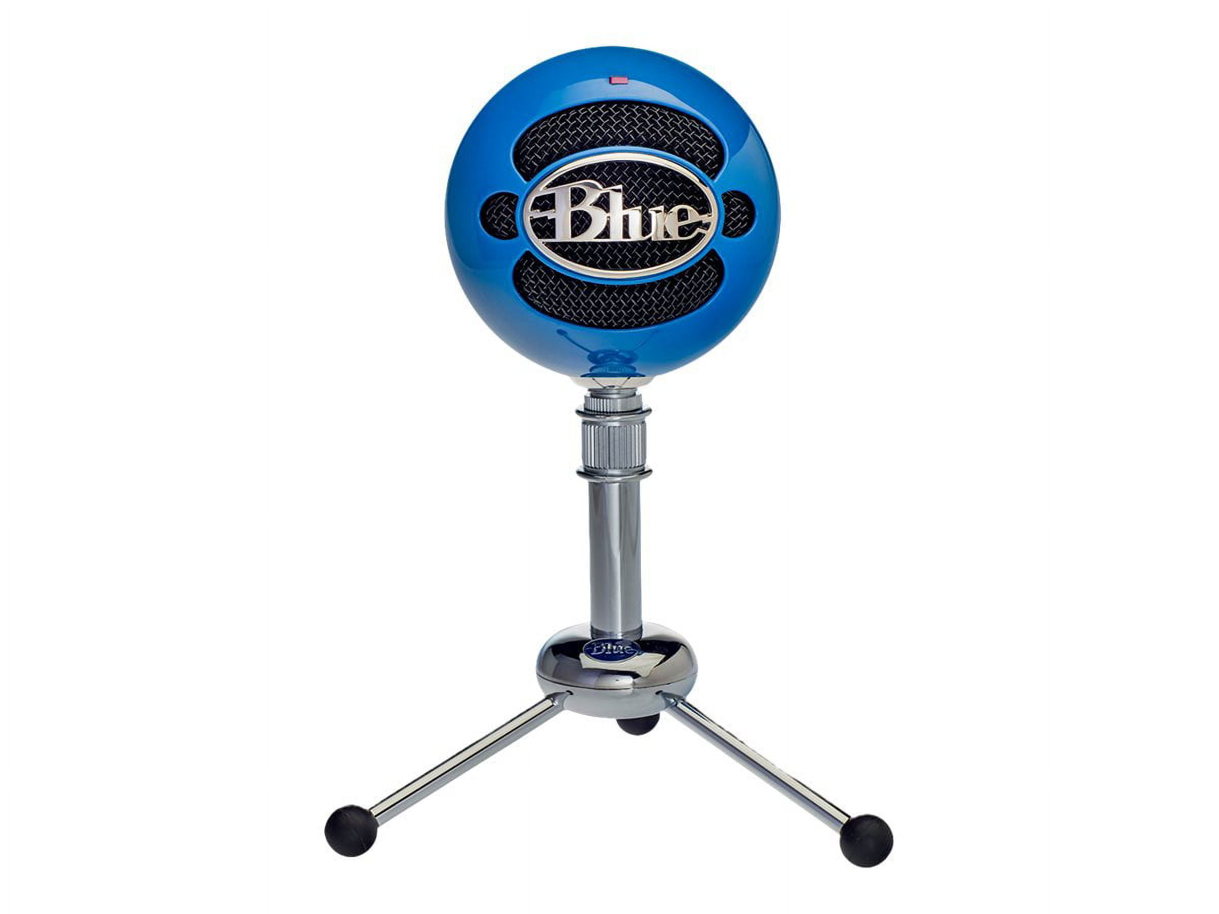Blue Snowball Studio-Quality USB Microphone, 8.60 x 8.60 x 5.10