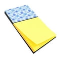 thumbnail image 1 of Blue Snowflakes Watercolor Sticky Note Holder, 1 of 1