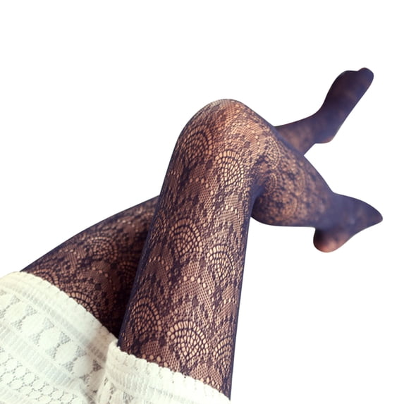Blue Socks Women Sexy Retro Slim Transparent Carved Lace Stockings Pantyhose Hollow Socks Tights Stocking
