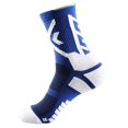 thumbnail image 1 of Blue Socks for Women Basketball Socks Cushioned Athletic Sports Crew Socks for Men & Women on Sale Clearance, 1 of 3
