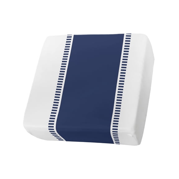 Blue Solid Color Texture Couch Cushion Covers Stretch, Washable Sofa Seat Covers Individual Seat Cushion Sofa Slipcovers Simple Blue Pattern Couch Cover Furniture Protector S-1PCS
