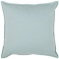 thumbnail image 1 of Blue Solid Light Textured Modern Throw Pillow, 1 of 6
