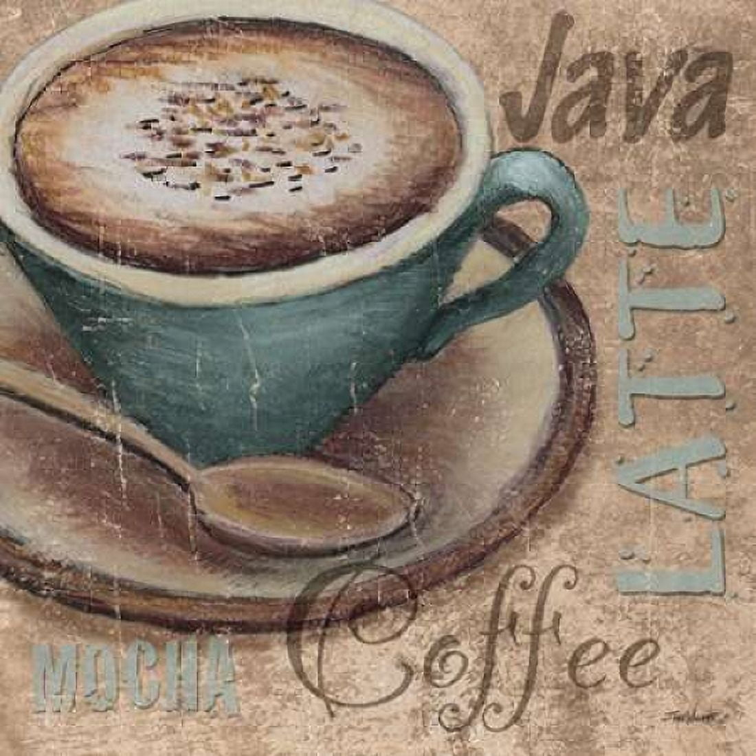 Blue Specialty Coffee I Canvas Art - Todd Williams (24 x 24)