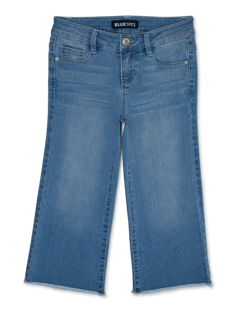 High Waist Blue Spice Button Jeans Blue Spice High Waist Ankle