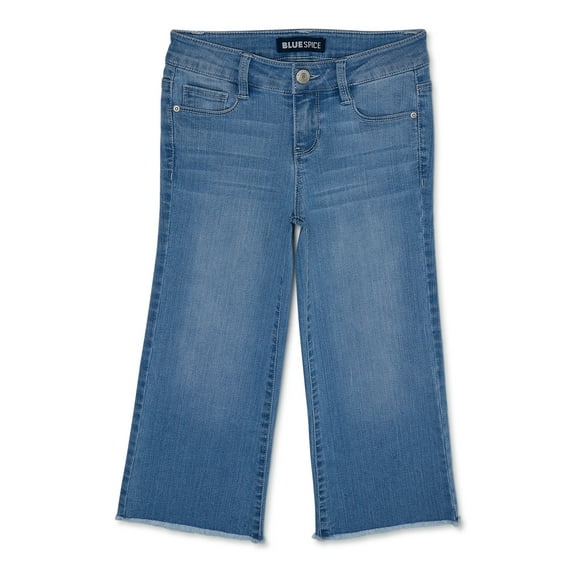Blue Spice Girls' Crop Denim Jean, Sizes 7-12