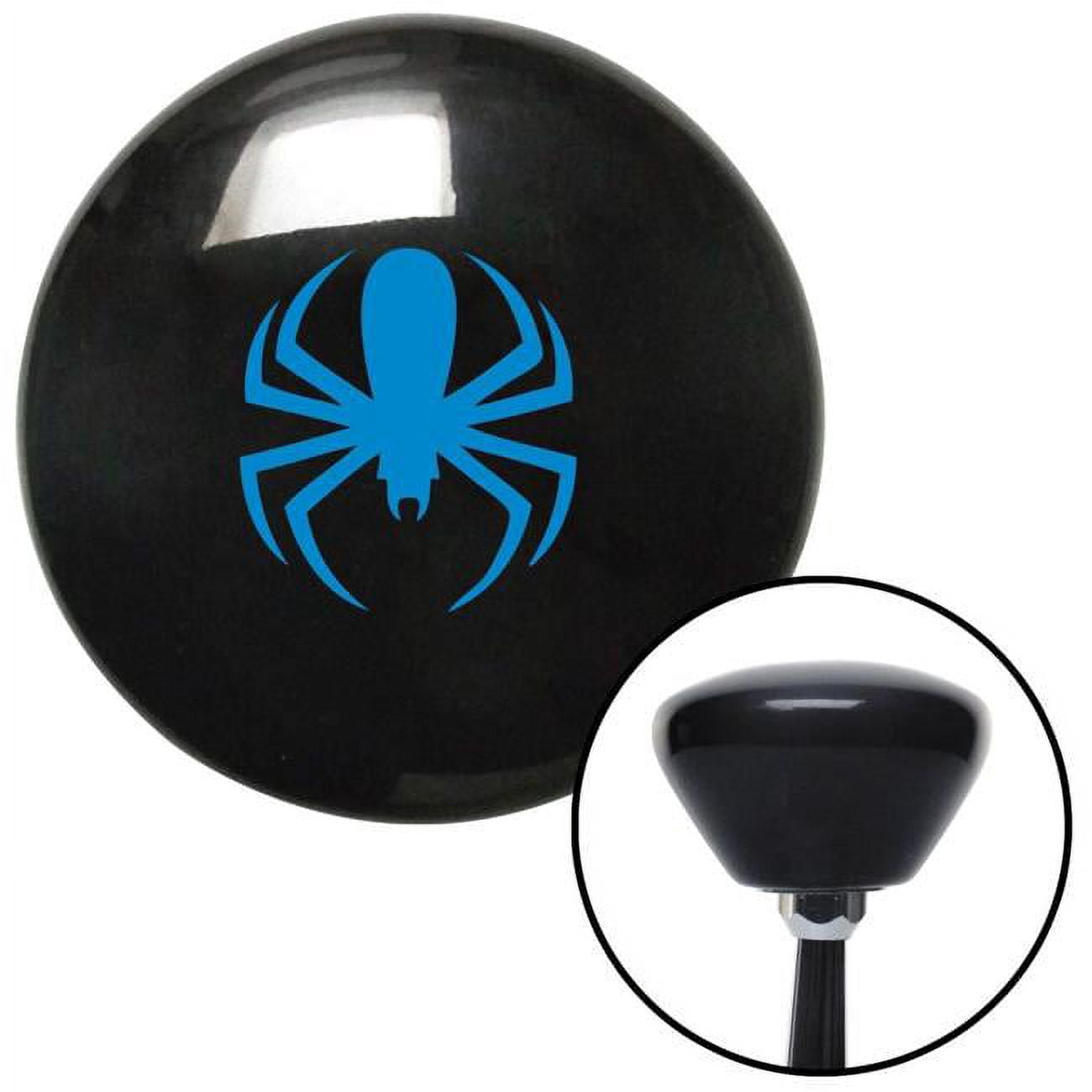 Blue Spider Black Retro Shift Knob with M16 x 1.5 Insert Shifter Auto ...