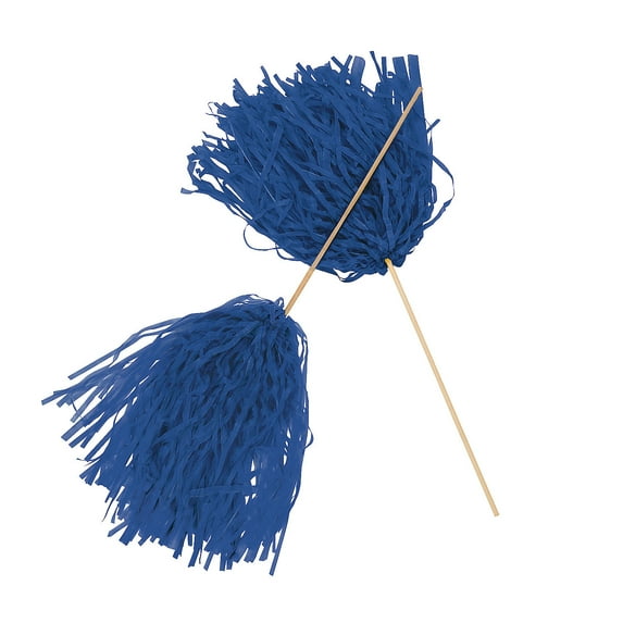 Blue Spirit Pom Pom (24Pcs) - 24 Pieces