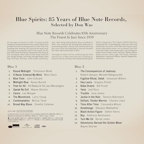Various Artists Blue Spirits: 85 Years of Blue Note Records (CD) Album