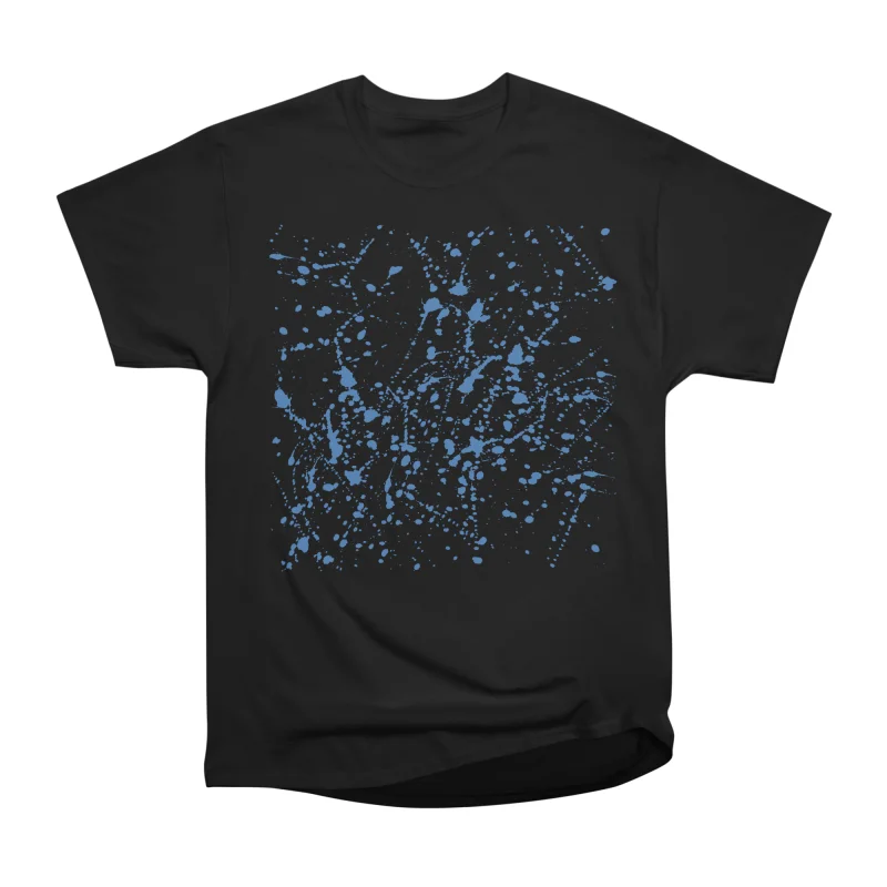 Blue Splat T-Shirt Tee Gift For Him Merch For Her Apparel For Friend ...