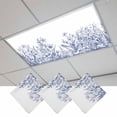 thumbnail image 1 of Blue Spring Floral Fluorescent Light Covers, Watercolor Botanical Summer Vintage Magnetic Light Covers for Ceiling Lights, Fluorescent Ceiling Shade Filters for Classroom Bedroom Office 4x2Ft x 3PCS, 1 of 8