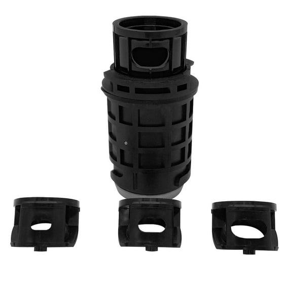 Blue Square Q360 Pop Up Head with Nozzles (Black)