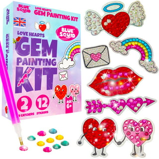  Diamond Painting Kits Gems Art for Kids Girls Boys Holiday  Crafts Supplies Mosaic Gem Sticker Diamond Paint Gem by Number Kits Gifts  for Kids Home Office Wall Decoration 12x16 : Toys