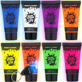 Buy Hasthip Black Face Paint Glow In The Dark Body Makeup Painting