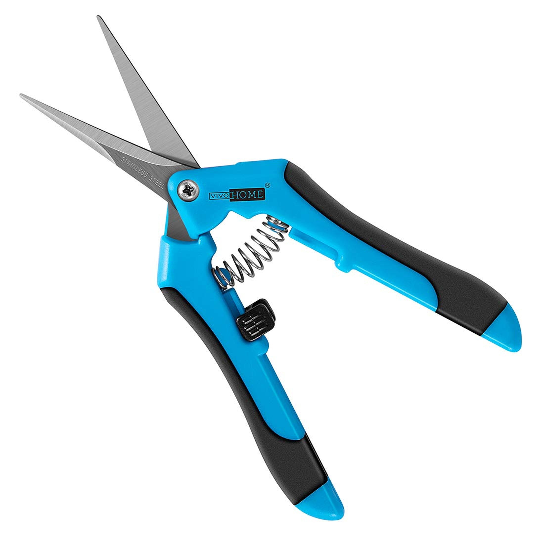 Blue Stainless Steel Pruner for Effortless Gardening