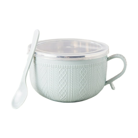 Blue Stainless Steel Thermal Lunch Box With Lid Korean Style Bento Container 5.7 X 3.7 Inches Blue Color