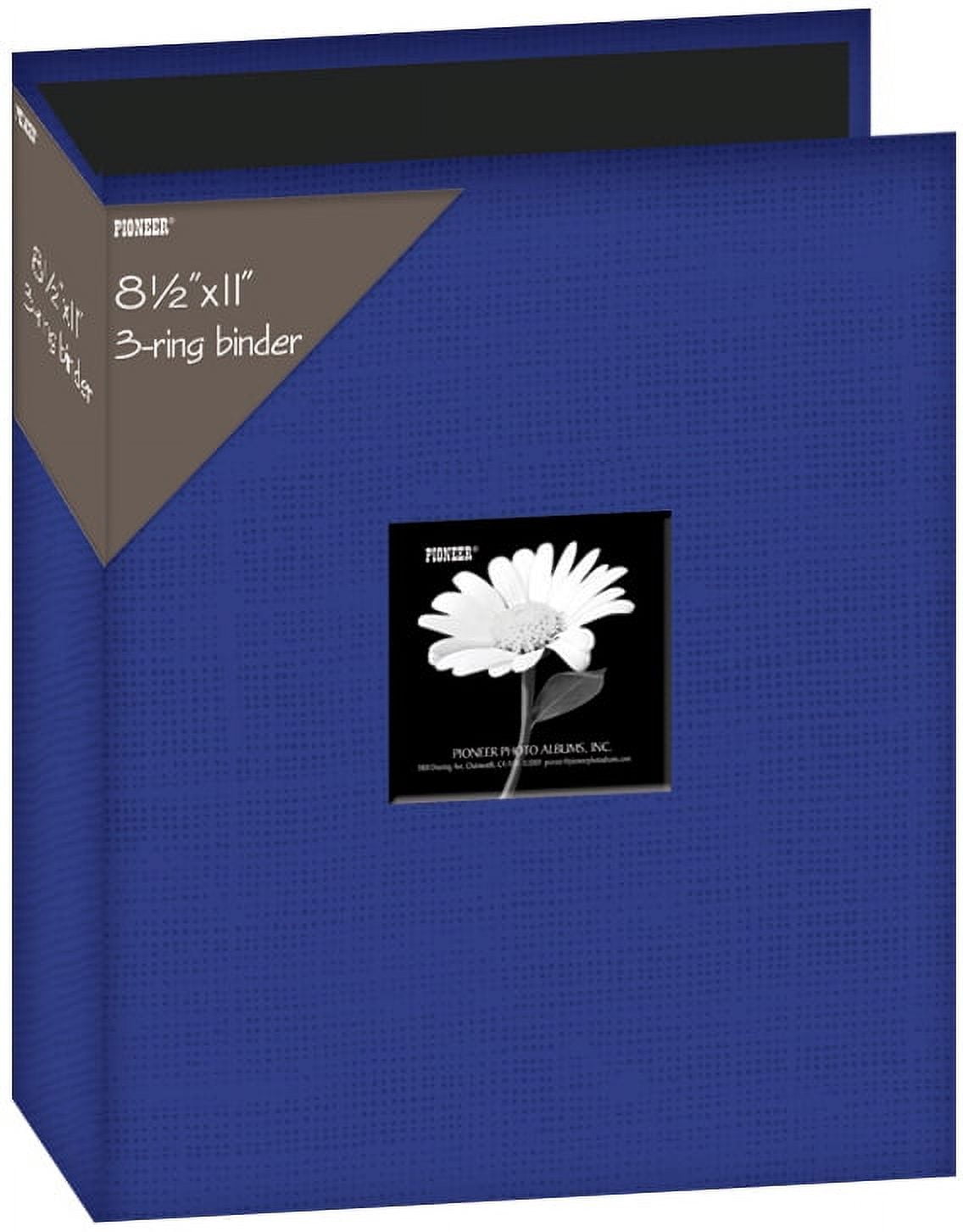Pioneer Photo Albums XL 12x12 3-Ring Binder Scrapbook, Bright Blue