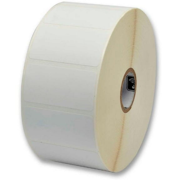 Blue Star B986035 5 in. Zebra Z Select Perforated Paper Labels - 2.25 x 1.25 - 1 in. Core - White - Pack of 12