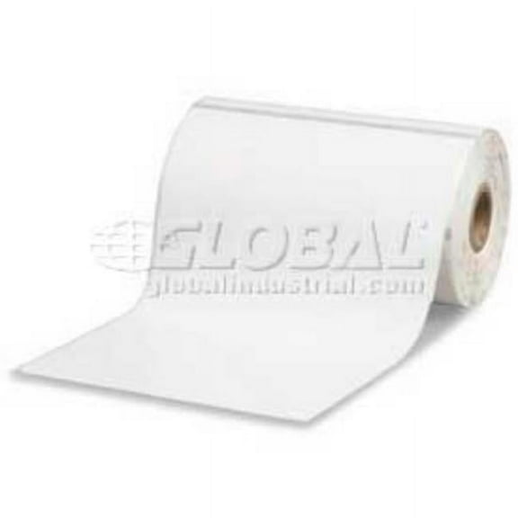 Blue Star B986132 8 in. Zebra Perforated Paper Labels - 4 x 6 in. - 3 in. Core - White - Pack of 4