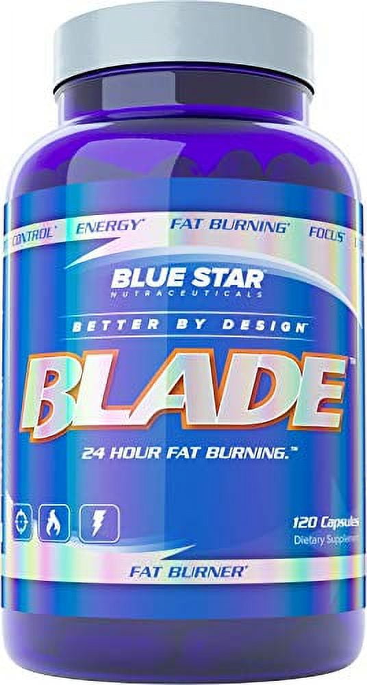 Blue Star BLADE Fat Burner for Men Strongest Metabolism Booster Weight