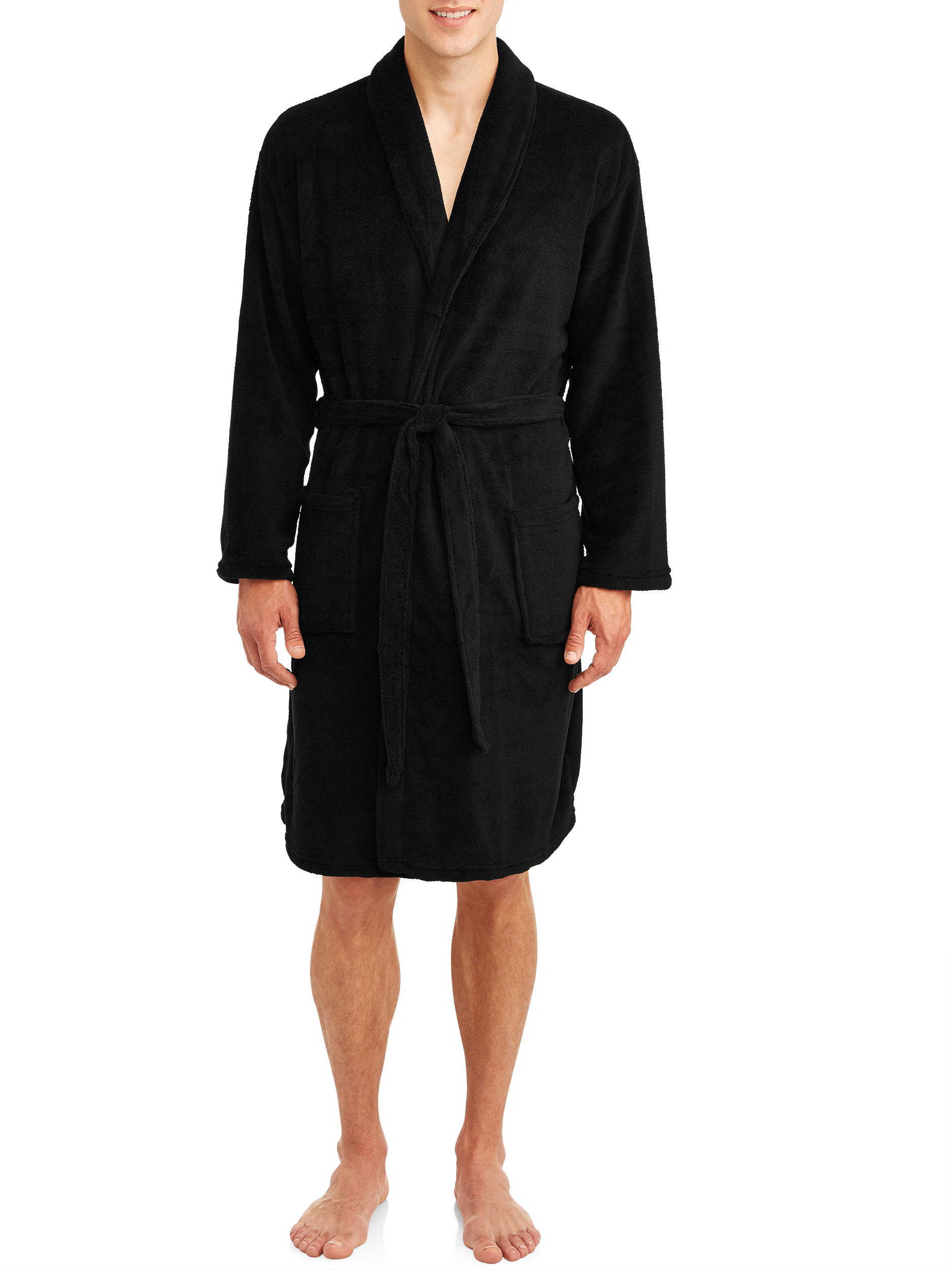 Blue Star Clothing Company Men's Knee-Length Soft Plush Body Bath Robe - image 1 of 4