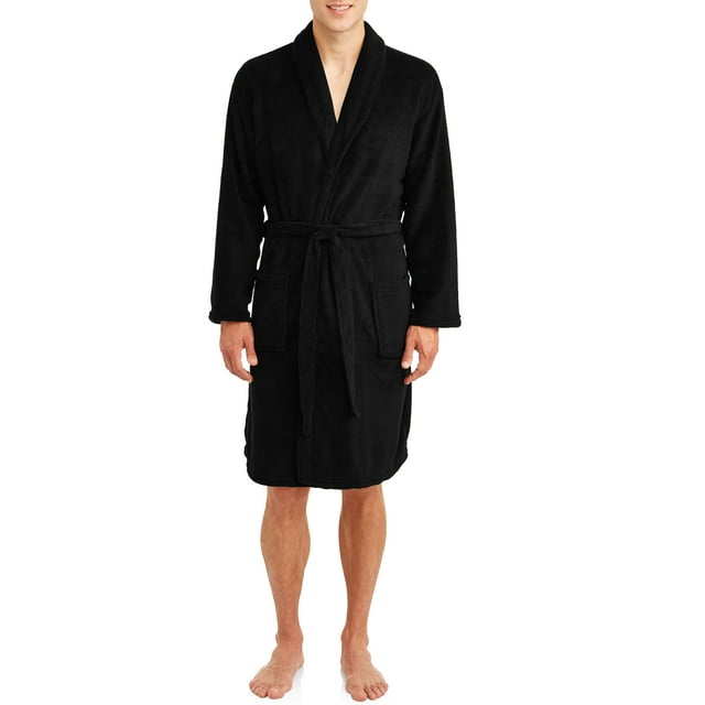 Blue Star Clothing Company Men's Knee-Length Soft Plush Body Bath Robe