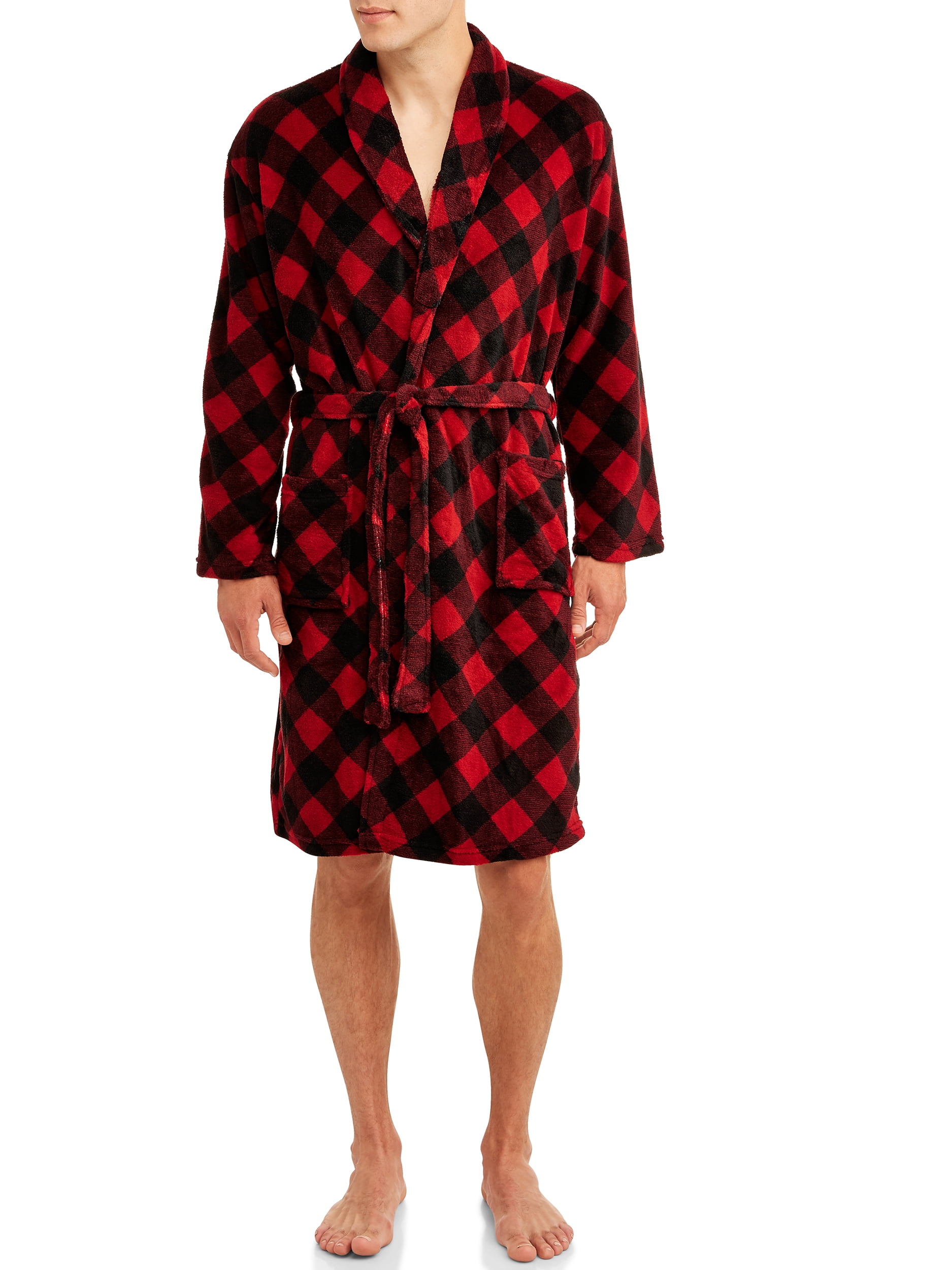 Blue Star Clothing Company Men's KneeLength Soft Plush Body Bath Robe