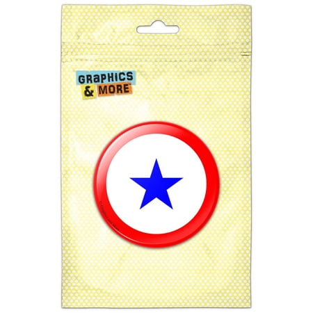 Blue Star Flag One 1 War Mother Service Pinback Button Pin Badge