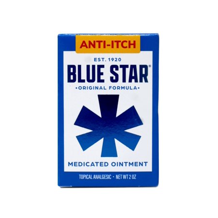 Blue Star Anti-Itch Medicated Ointment Original Formula 2 oz