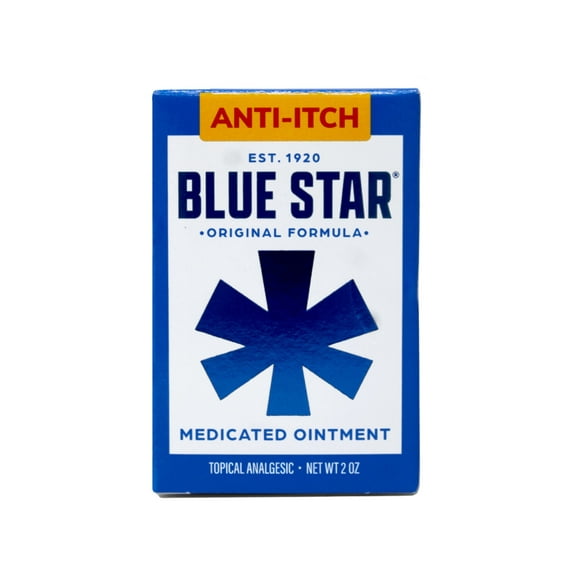 Blue Star Ointment For Ringworm / Eczema Itching 2oz