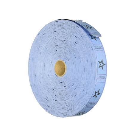 Blue Star Single Roll Tickets - Party Favors - 1 Piece