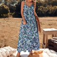 thumbnail image 1 of Blue Stardust Sleeveless Dress dress women elegant luxury elegant dresses plus sizes, 1 of 6