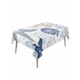thumbnail image 1 of Blue Starfish Coastal Table Cloth, Summer Beach Nautical Coral Sea Waterproof Tablecloth for Rectangle Tables, Reusable Washable Fabric Table Cover for Restaurant Kitchen Dining Tables 60"x120", 1 of 6