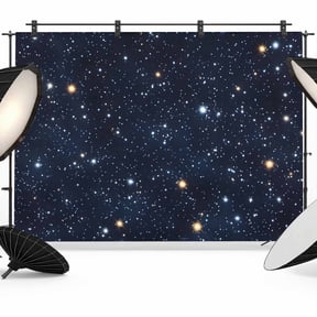 Blue Starry Sky Backdrop for Photoshoot,Photography Photo Studio Background Wall Backdrop,Universe Space Galaxy Night Star Back Drop Banner Panel for Portraits Wedding Party Live Streaming 10x8Ft