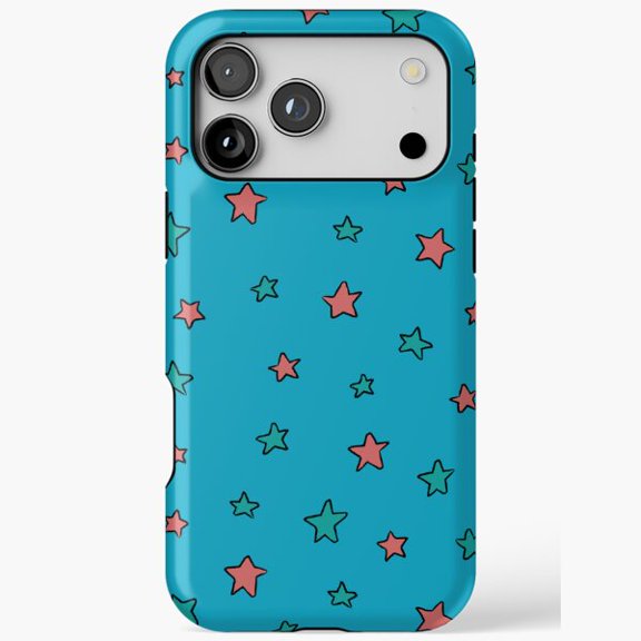 Blue Stars Heartstopper Theme Phone Case Compatible with iPhone 11-17 Pro Max
