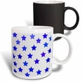 thumbnail image 1 of 3drose, Blue Stars- Patriotic Art- Usa, 11oz Magic Transforming Mug, 1 of 7