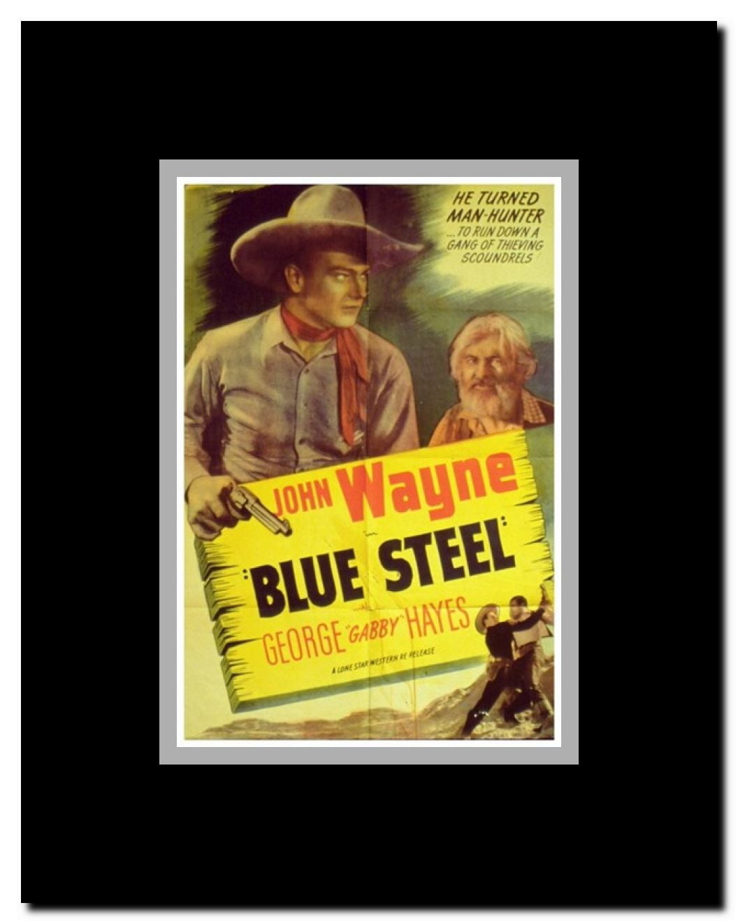 Blue Steel Framed Movie Poster