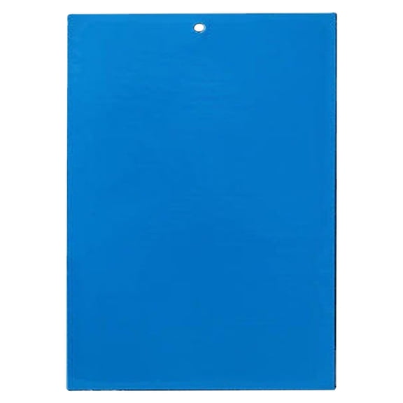 Blue Sticky Traps, Gnat Traps, 1Pc Dual Sided Sticky Gnat Traps, Plant Insect Catcher, Greenhouse Pest Control, Bug Paper, Indoor Outdoor Fly Traps for Gnats Fruit Flies Leafminers, 15.75x9.8Inch