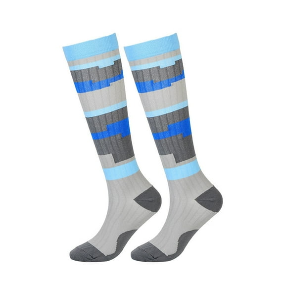 Blue Stockings Compression Socks (20 30mmHg) for Men & Women – Compression Socks for All Day Wear Better Blood Swelling!